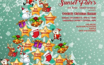 Stars celebrate 1st anniversary of Greenfield District’s Sunset Fair with a Celebrity Christmas Bazaar