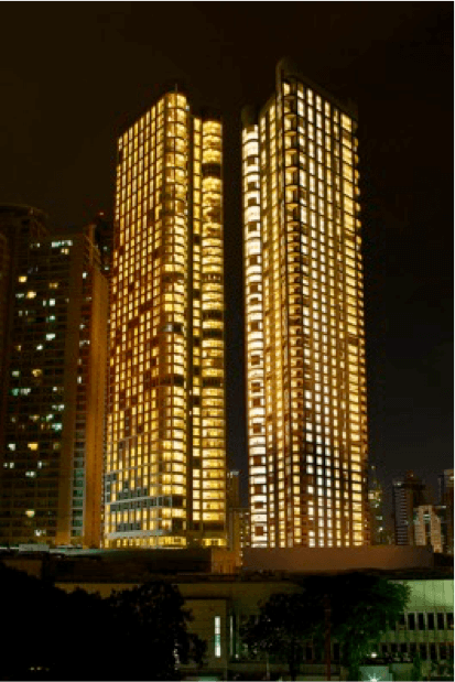 Green Field | building, night, lights