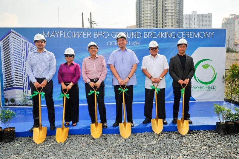 Greenfield Tower Ground Breaking