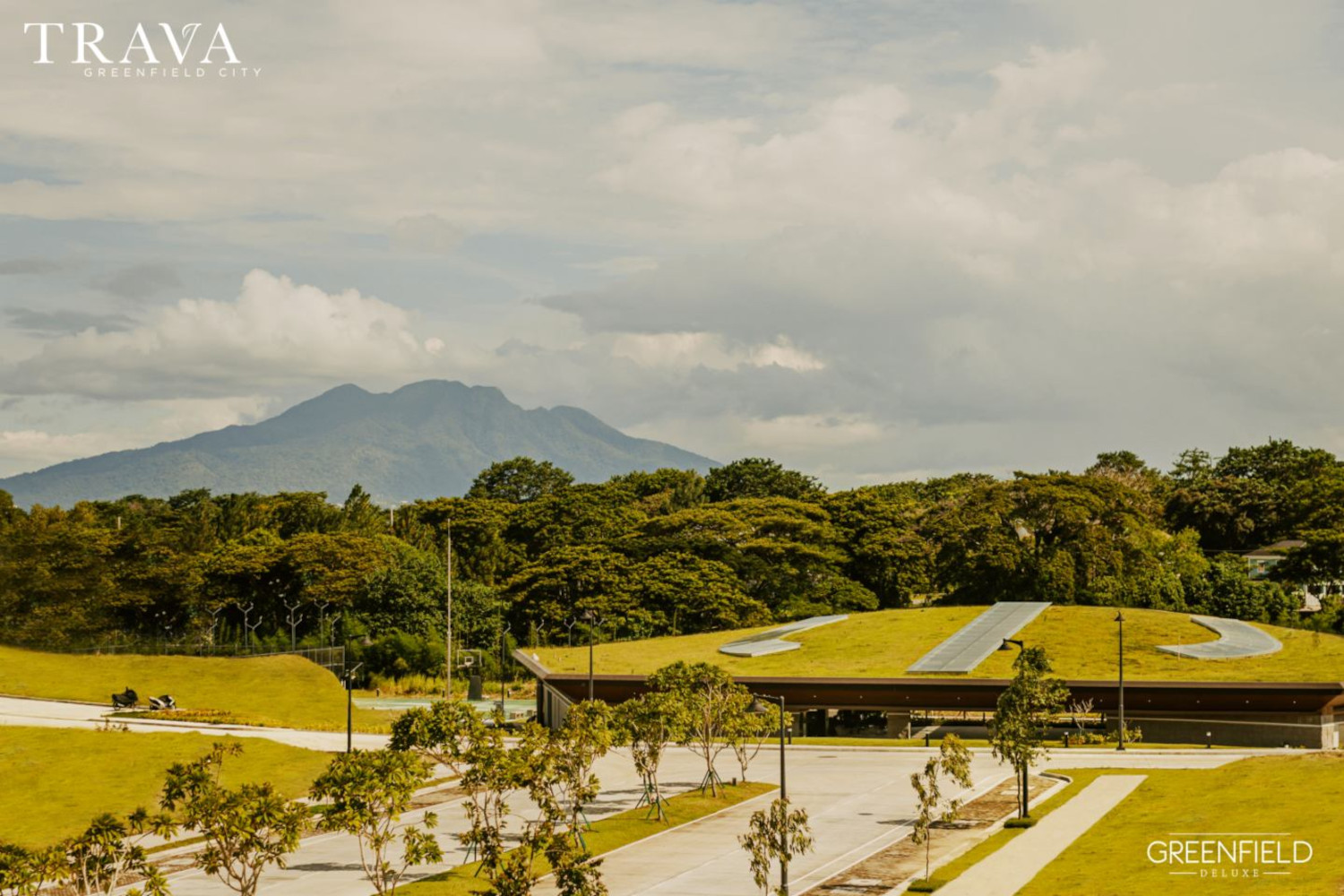 greenfield trava clubhouse exterior shot