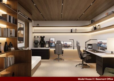 Model House 2 | Basement Office